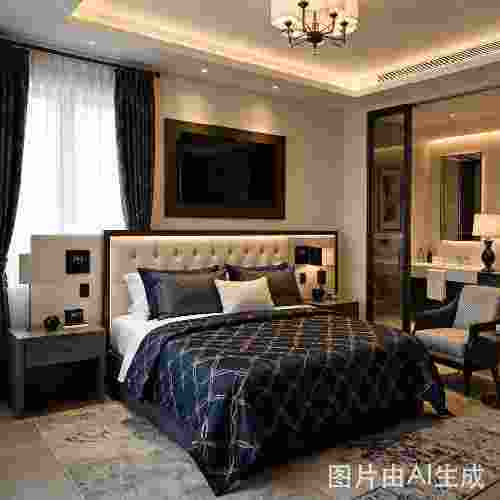 悠竹智能展厅卧室场景 — 华为全屋智能睡眠空间