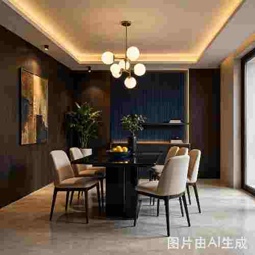 悠竹智能展厅餐厅场景 — 华为全屋智能照明